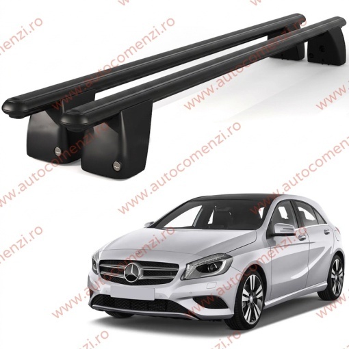 Set bare portbagaj MERCEDES Clasa A (W176) 2012-2018 (prindere in puncte fixe) - Img 2