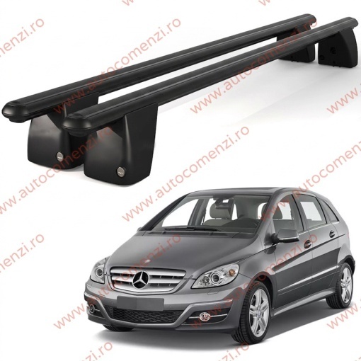 Set bare portbagaj MERCEDES Clasa B (W245) 2005-2011 (prindere in puncte fixe) - Img 2