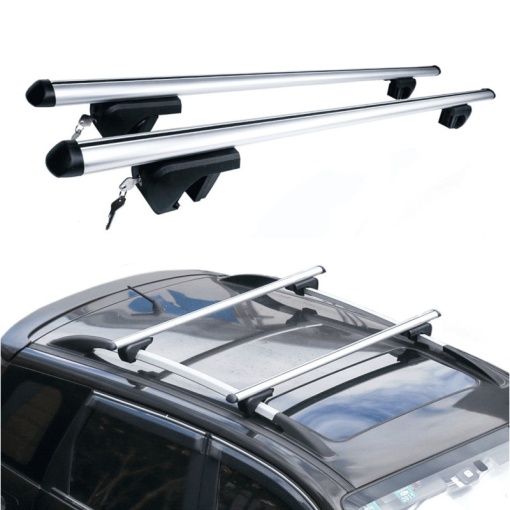 Set bare portbagaj TOYOTA Avensis I (T220) 1997-2002 Combi - cu cheie antifurt / Aluminiu - 120 cm - Img 6