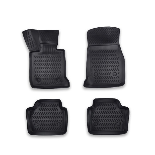 Covoare auto tavita BMW Seria 4 F32 / F33 / F36 2013-2020 (4 bucati) - Img 2