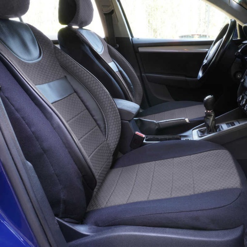 Huse scaune auto compatibile SEAT Leon II 2005-2012 / Dynamic Gri (44503) - Img 3