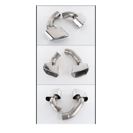 Ornament toba inox BMW X5 F15 2013-2019 / Argintiu - Produs Premium - Img 3