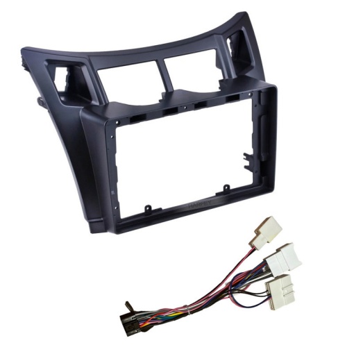 Rama Navigatie TOYOTA Yaris II 2005-2011 - 10" / kit complet - Img 3