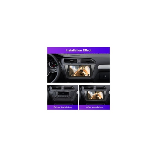 Rama Navigatie VW Tiguan II 2016-2024 - 10" / kit complet - Img 5