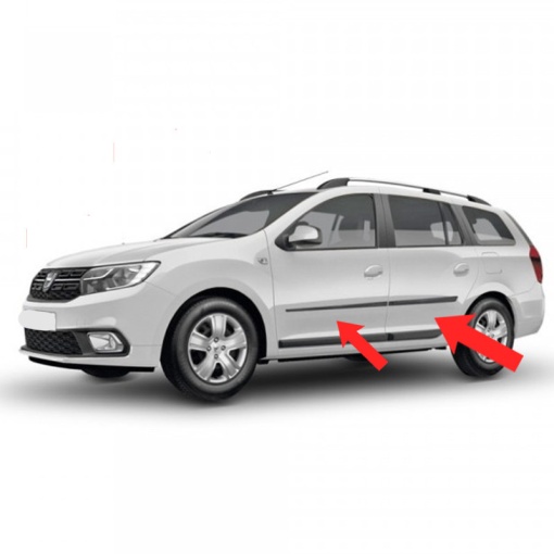 Set bandouri laterale usi DACIA Logan MCV II 2013-2020 (set 4 bucati) - Img 2