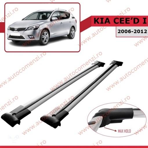 Set bare portbagaj KIA Cee'd I 2006-2012 Combi - KVO AERO - Img 2