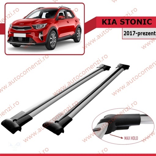 Set bare portbagaj KIA Stonic 2017-prezent - KVO AERO - Img 2
