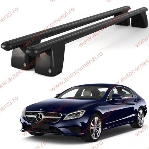 Set bare portbagaj MERCEDES CLS (C218) 2010-2018 (prindere in puncte fixe) - Img 2