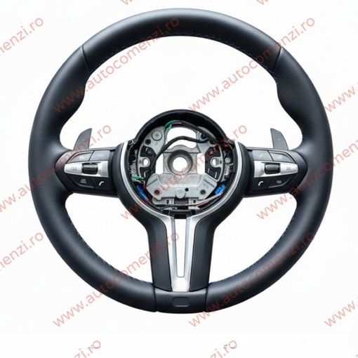 Volan sport BMW Seria 7 F01 / F02 2008-2015 / Piele - Img 3