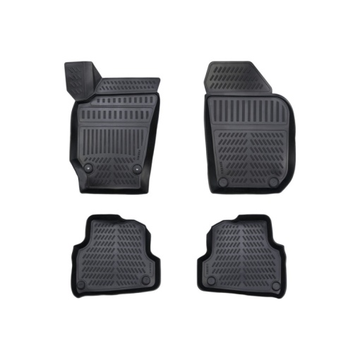 Covoare auto tavita SKODA Fabia II 2007-2014 (4 bucati) - Img 2