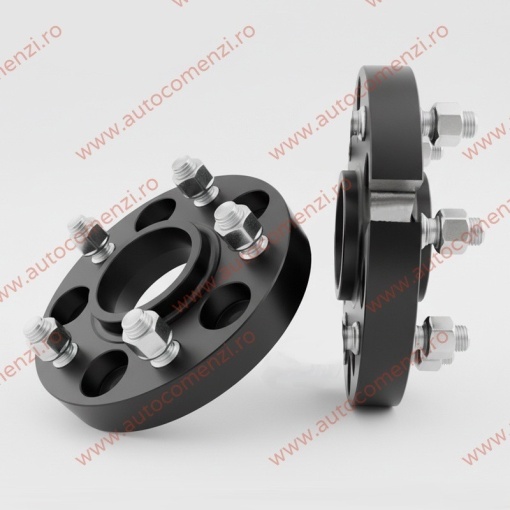 KIT 4 Distantiere DACIA Duster II 2018-2023 - 2 cm (prindere dubla cu piulita) - Img 2