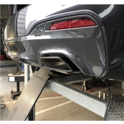 Ornament toba inox BMW Seria 5 G30 / G31 2017-2023 / Argintiu - Img 2