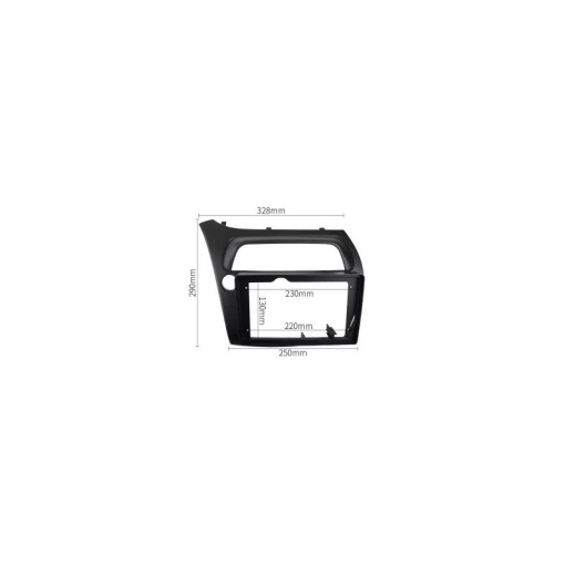 Rama Navigatie HONDA Civic VIII 2005-2012 Hatchback - 9" / kit complet - Img 3