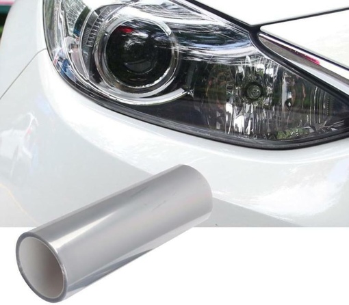 Rola folie protectie far / stop transparenta 0.6 m x 7 metri cu regenerare - Premium - Img 6