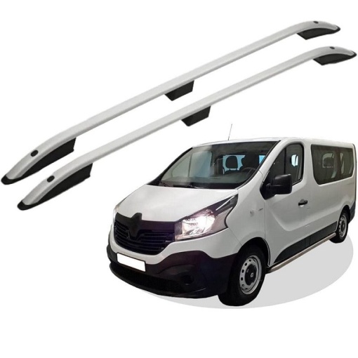 Set 2 bare portbagaj longitudinale OPEL Vivaro B 2014-2018 - varianta scurta - ALUMINIU - Img 4