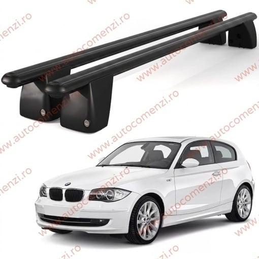 Set bare portbagaj BMW Seria 1 E81/E82 2004-2011 (prindere in puncte fixe) - Img 2
