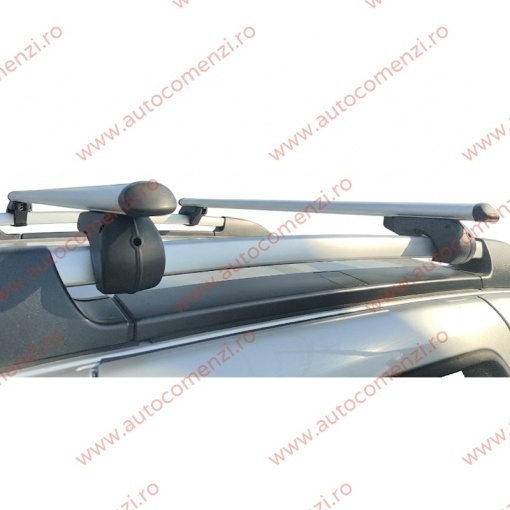 Set bare portbagaj DACIA Duster I 2010-2013 Pre-Facelift - cu cheie antifurt / Aluminiu - 120 cm - Img 3