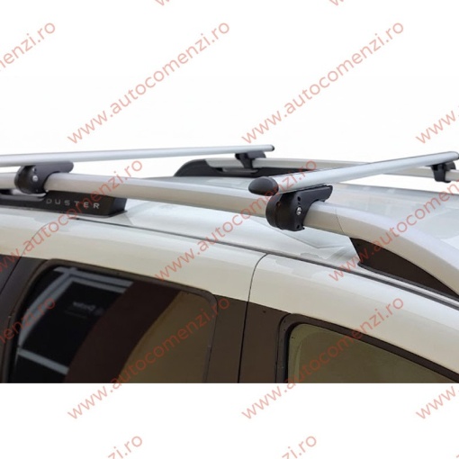 Set bare portbagaj DACIA Duster II 2018-2023 - cu cheie antifurt / Aluminiu - 120 cm - Img 2