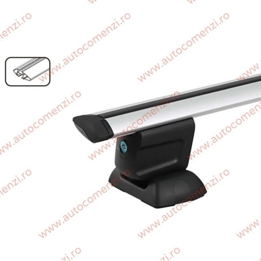 Set bare portbagaj MERCEDES Clasa A W177 2018-prezent - Wingbar - cu cheie antifurt / Aluminiu - Img 4