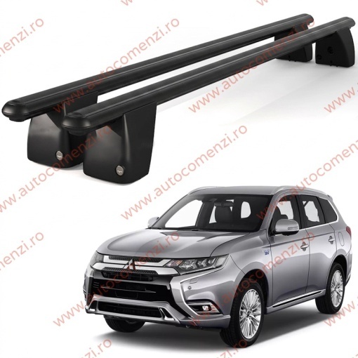 Set bare portbagaj MITSUBISHI Outlander III 2012-2021 (prindere in puncte fixe) - Img 2