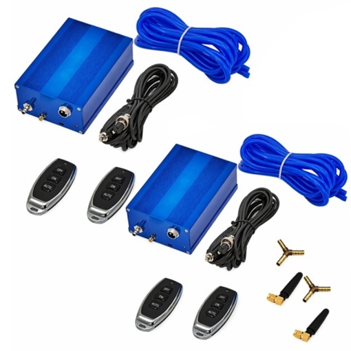 Toba sport cu dublu sistem tip Cut-Off Valve cu telecomanda / 76 mm Stanga-Dreapta - Img 3
