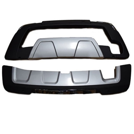 Bullbar ornament DACIA Duster I 2010-2017 - set fata si spate - Img 2