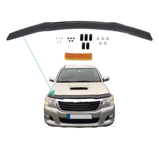 Deflector protectie capota TOYOTA Hilux VII 2008-2011 Primul Facelift - Img 3