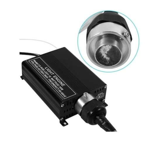Kit fibra optica plafon instelat +sursa de alimentare - 295 fire, 75mm, 12V - LED RGB cu telecomanda - Img 4
