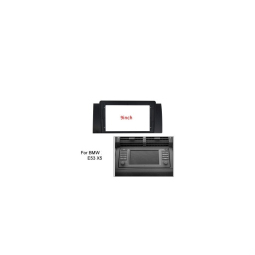 Rama Navigatie BMW X5 E53 1999-2006 - 9" / kit complet - Img 2