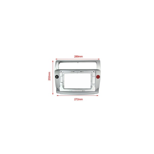 Rama Navigatie CITROEN C4 I 2004-2010 - 9" / kit complet - Img 2