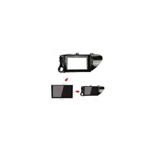 Rama Navigatie TOYOTA Hilux VIII 2015-2025 - 10" / kit complet - Img 3
