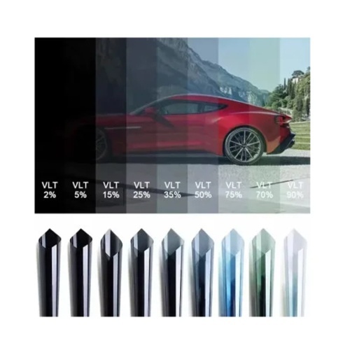 Rola folie parbriz Super premium Crystaline - 30m x 1.5m VLT 90% - Img 2