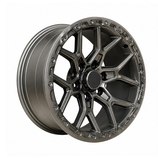 Set 4 jante aliaj Nissan Patrol (Y62) 2010-prezent / R17, 6x139.7, ET-12 - Img 2