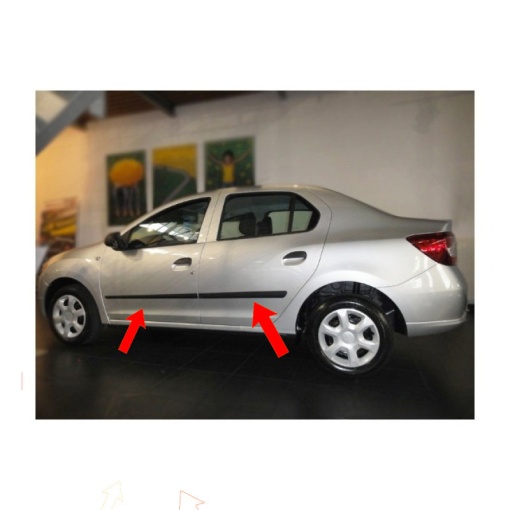 Set bandouri laterale usi DACIA Logan II 2012-2020 (set 4 bucati) - Img 2