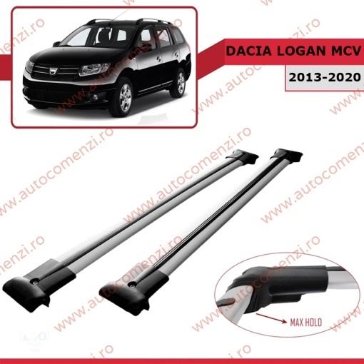 Set bare portbagaj DACIA Logan MCV II 2013-2020 - KVO AERO - Img 2