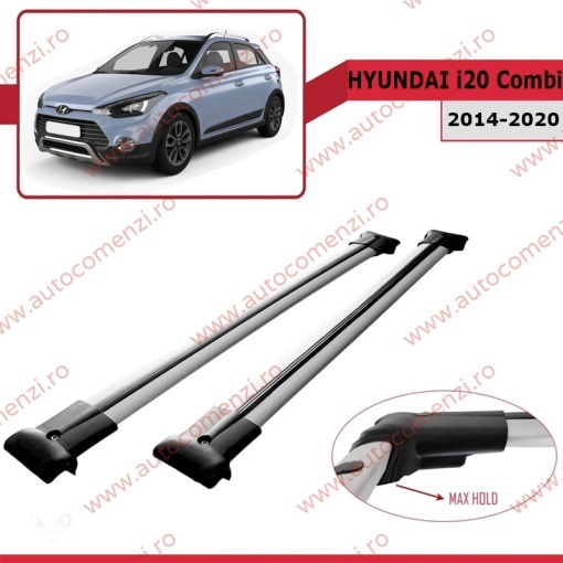 Set bare portbagaj HYUNDAI i20 II 2014-2020 Active Combi- KVO AERO - Img 2