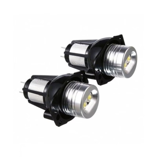 Set LED Marker Angel Eyes BMW Seria 3 E90/E91 2008-2011 Facelift , 6W, Alb (Canbus) - pentru faruri Xenon - Img 2