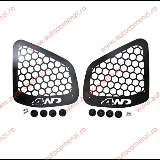 Set ornamente protectie geam DACIA Duster II 2018-2023 - Metalic - Img 5