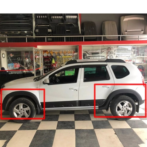 Set protectii aripi DACIA Duster I 2010-2017 (set 8 bucati) - Img 3