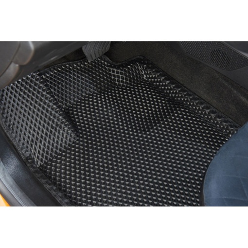 Covoare 3D EVA Rhombus SEAT Leon II 2005-2012 (5 bucati / Seintex) - 95236 - Img 4