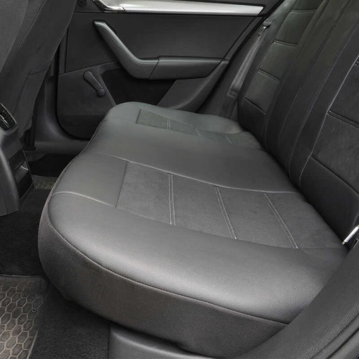 Huse scaune auto compatibile FORD Fiesta V 2002-2008 / Exclusive Leather Alcantara (08649) - Img 3