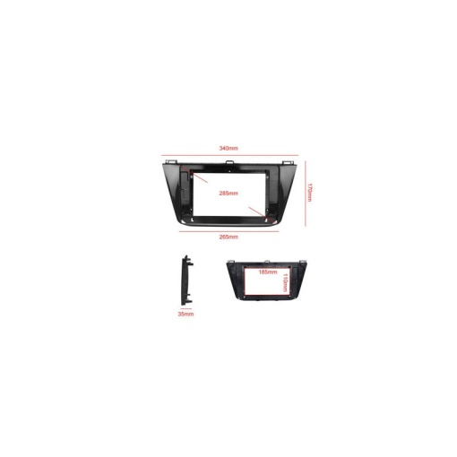 Rama Navigatie VW Tiguan II 2016-2024 - 10" / kit complet - Img 6