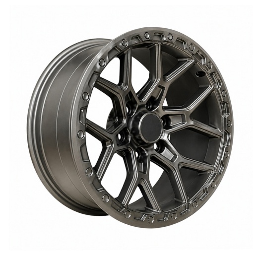 Set 4 jante aliaj Nissan Patrol (Y61) 1998-2009 / R17, 6x139.7, ET-12 - Img 2