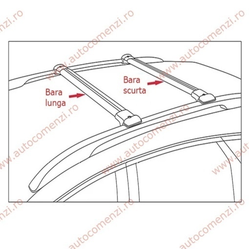 Set bare portbagaj AUDI A4 B5 1994-2001 - KVO AERO - Img 7