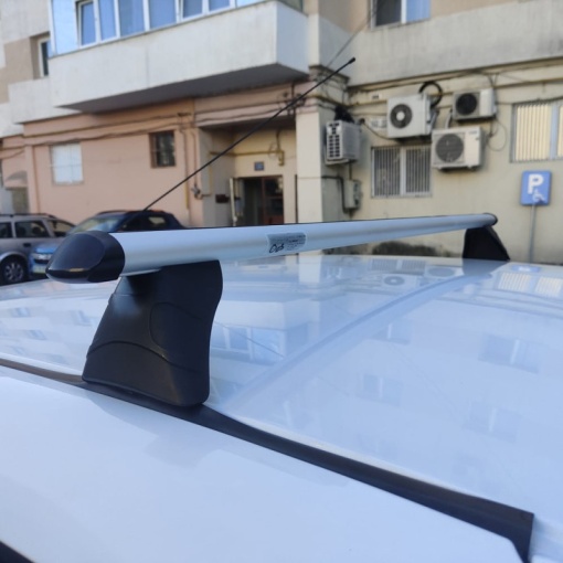 Set bare portbagaj DACIA Logan II 2012-2020 Sedan (puncte fixe) - Aluminiu - Img 2