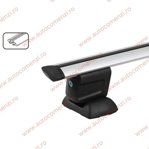 Set bare portbagaj MERCEDES Clasa C W206 2021-prezent - Wingbar - cu cheie antifurt / Aluminiu - Img 4