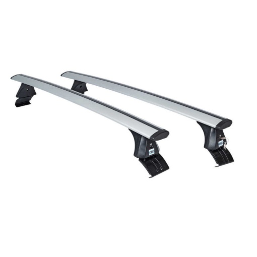 Set bare portbagaj RENAULT Megane III 2008-2016 Hatchback - ALUMINIU - prindere la usa - Wingbar - Img 3