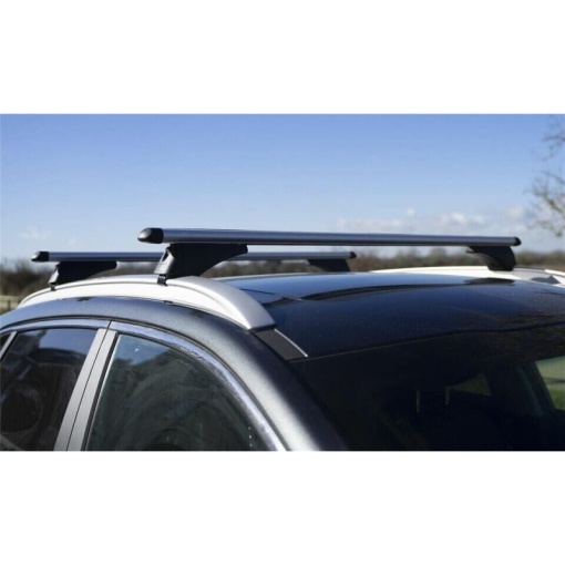 Set bare portbagaj SUZUKI Ignis I 2000-2008 - Aluminiu / cu cheie antifurt - Img 5