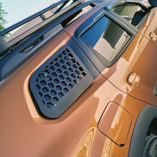 Set ornamente protectie geam DACIA Duster II 2018-2023 - Metalic - Img 2