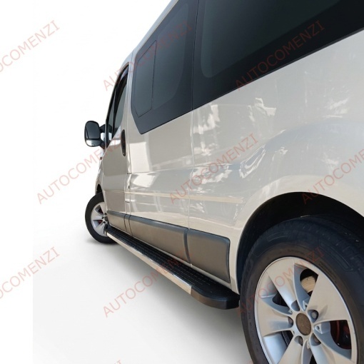 Set praguri RENAULT Trafic II 2000-2014 - varianta scurta (praguri + kit montaj) - Img 2